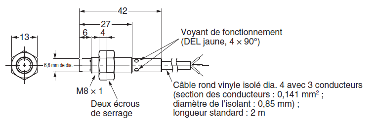 E2B-S08KN04-WP-B1 2M