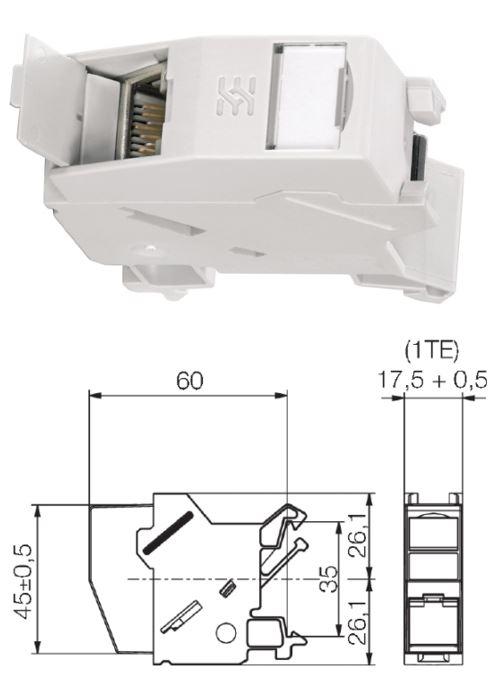 IE-XM-RJ45/IDC