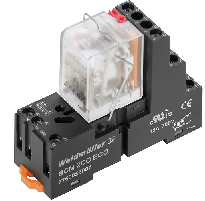 DRMKIT 230VAC 4CO LD/PB