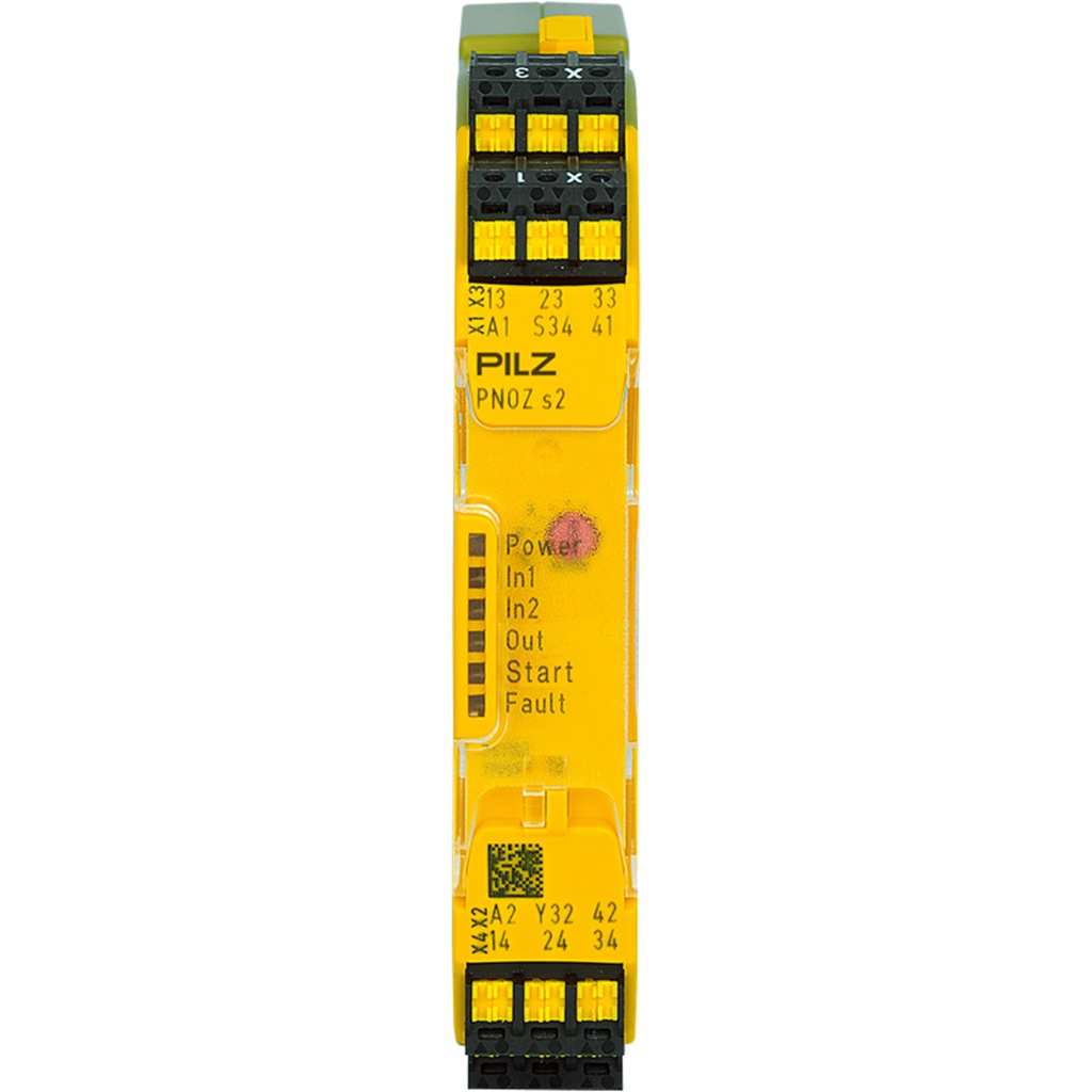 PNOZ s2 C 24VDC 3 n/o 1 n/c