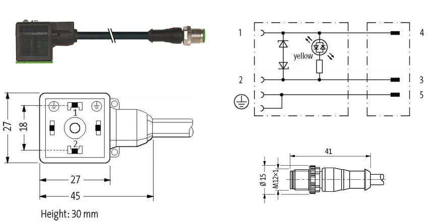 MSKL3-A-W 636 0,6m