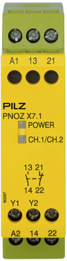 PNOZ X7.1 24VAC/DC 1n/o 1n/c