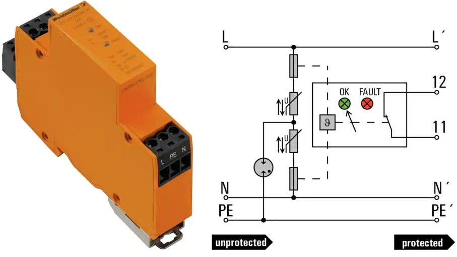 VPU III R 230V/6KV AC