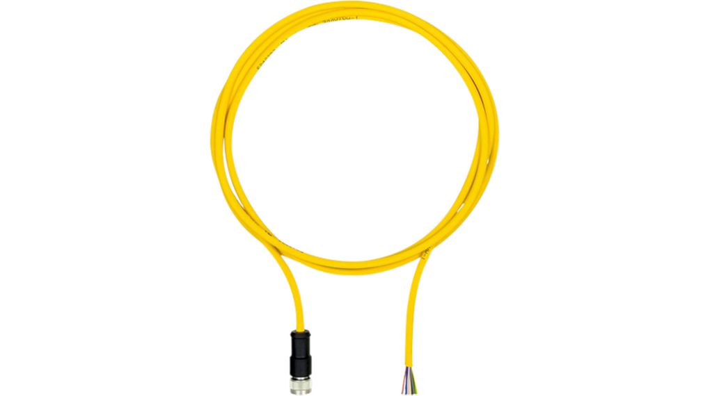 PSEN op CABLE M12 5 br., droit 3m