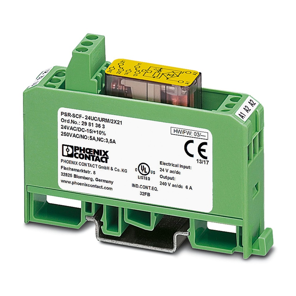 PSR-SCF- 24UC/URM/2X21
