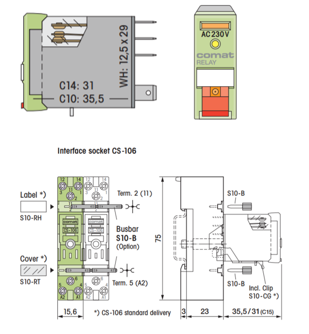 C10-A10X/AC230V