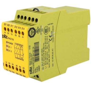 PNOZ x3 24VAC 24VDC 3n/o 1n/c 1so