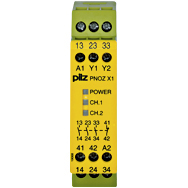 PNOZ x1 24VAC/DC 3n/o 1n/c