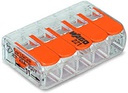 Wago 221, 5L 4mm²