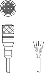 [50104557] K-D M12A-5P-5m-PVC