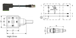 [7000-40881-6360060] MSKL3-A-W 636 0,6m