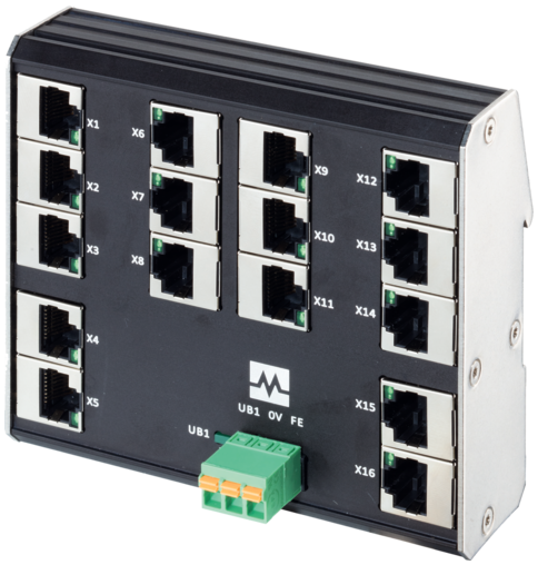 [58904] Switch Xenterra 16 ports montage DIN 1Gigabit