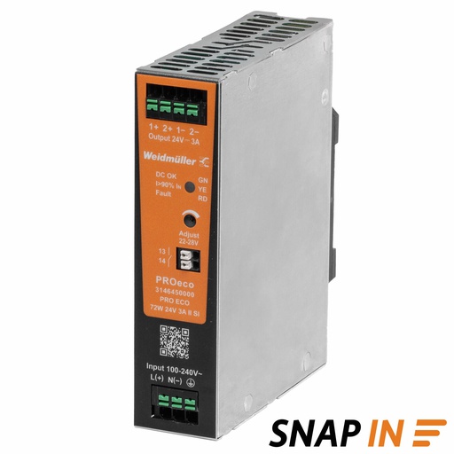 [3146450000] PRO ECO 72W 24V 3A II SI